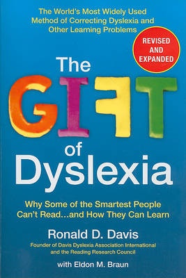 Cover of Gift of Dyslexia Book by Ronald D Davis