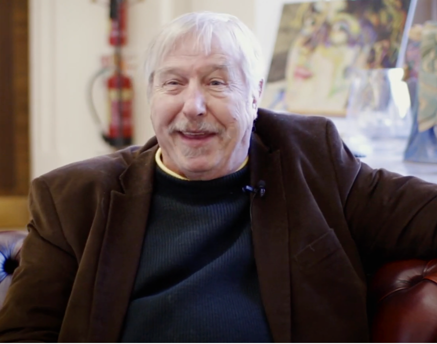 Ron Davis smiling at camera