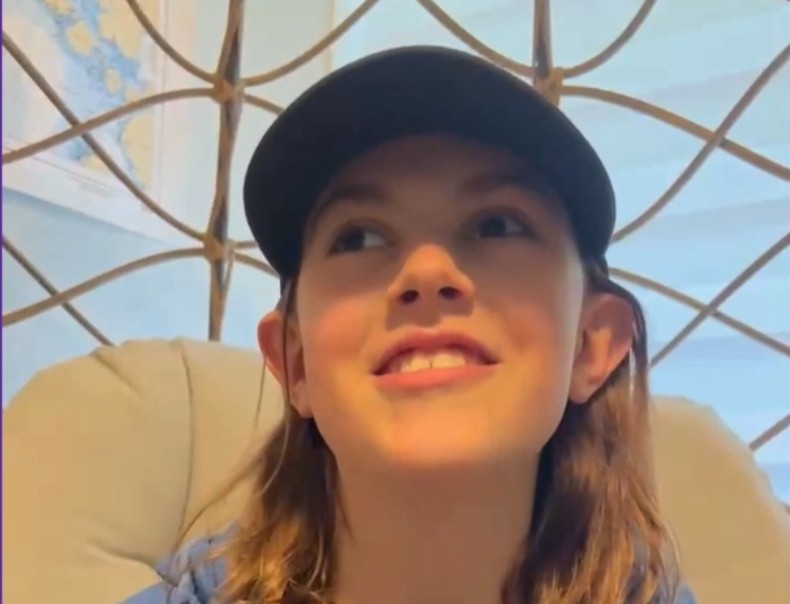 Image of TR, a 12 year old boy with Dyslexia, smiling after talking about how the DAvis Dyslexia program helped his reading and writing